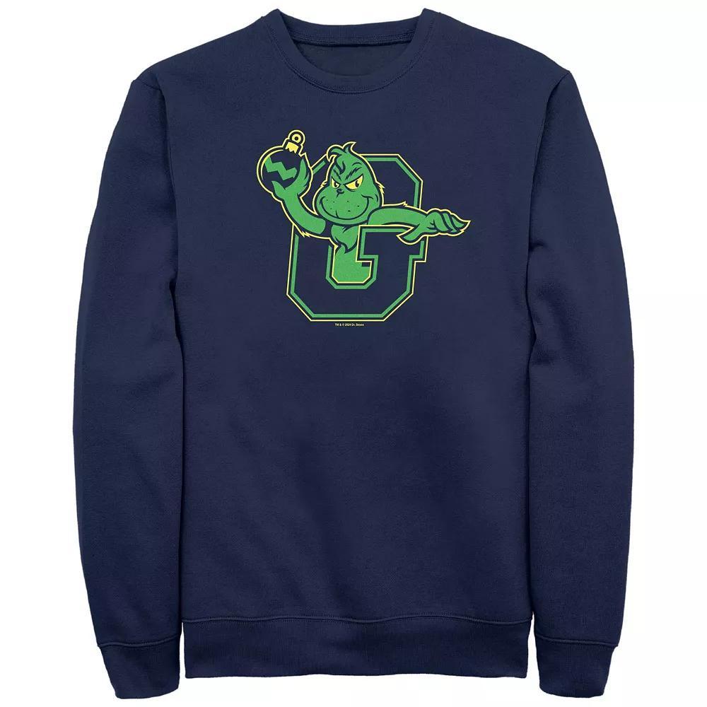 Big & Tall Dr. Seuss Grinch Ready To Attack Graphic Fleece, Men's,  Product Image