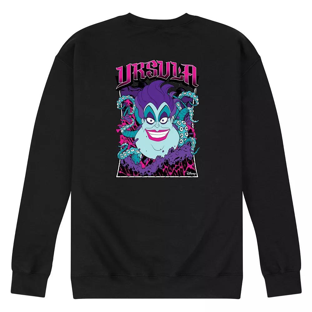 Disney Villains The Little Mermaid Ursula Men's Neon Poster Fleece Sweatshirt,  Product Image