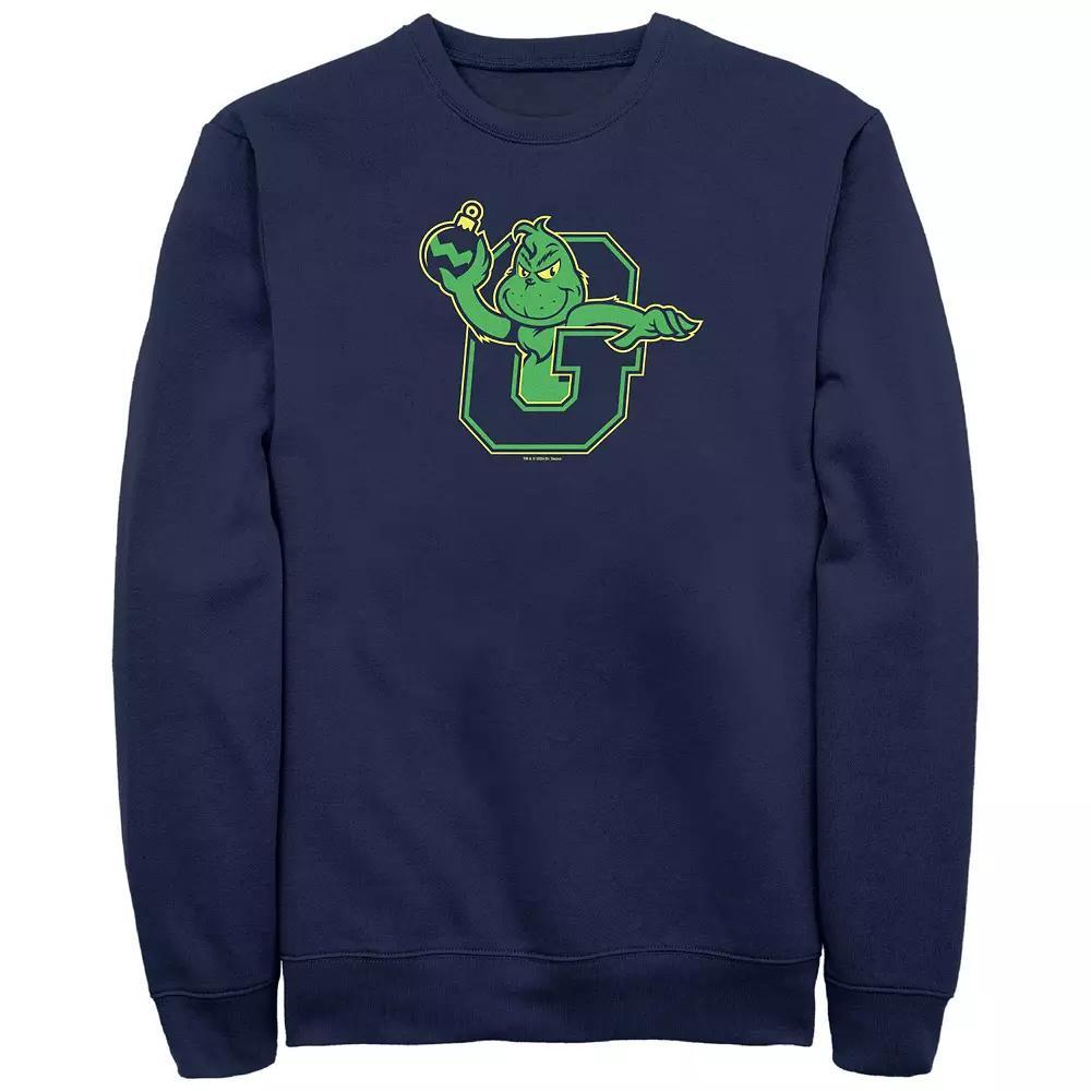 Big & Tall Dr. Seuss Grinch Ready To Attack Graphic Fleece, Men's,  Product Image