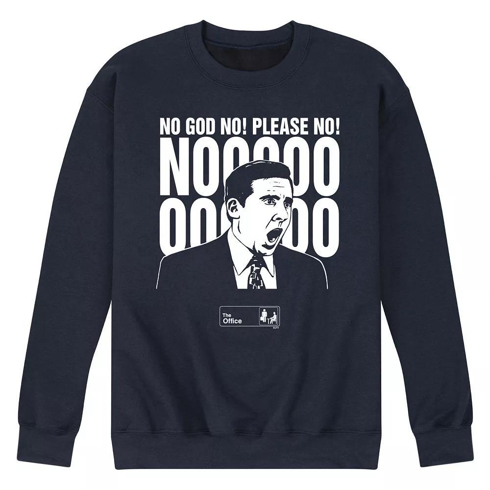 Men's The Office No God Please No Sweatshirt,  Product Image