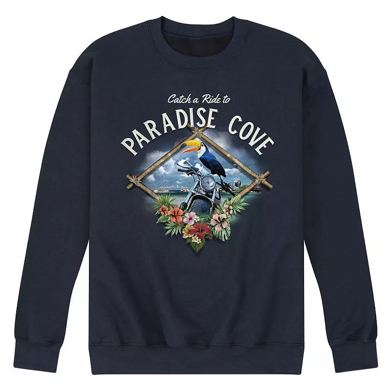 Men's Paradise Cove Graphic Sweatshirt, Size: Large, Blue Product Image