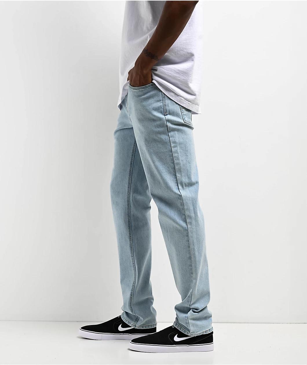 Freeworld Light Blue Denim Skinny Fit Jeans Product Image