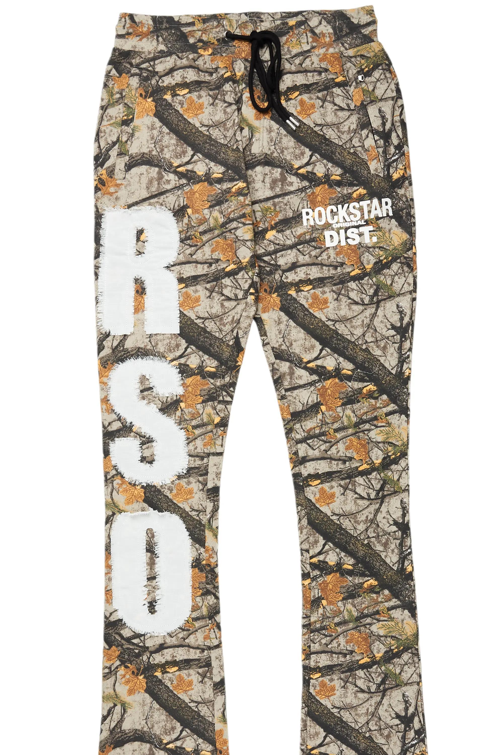 Bansi Tree Camo Super Stacked Trackpant Male Product Image