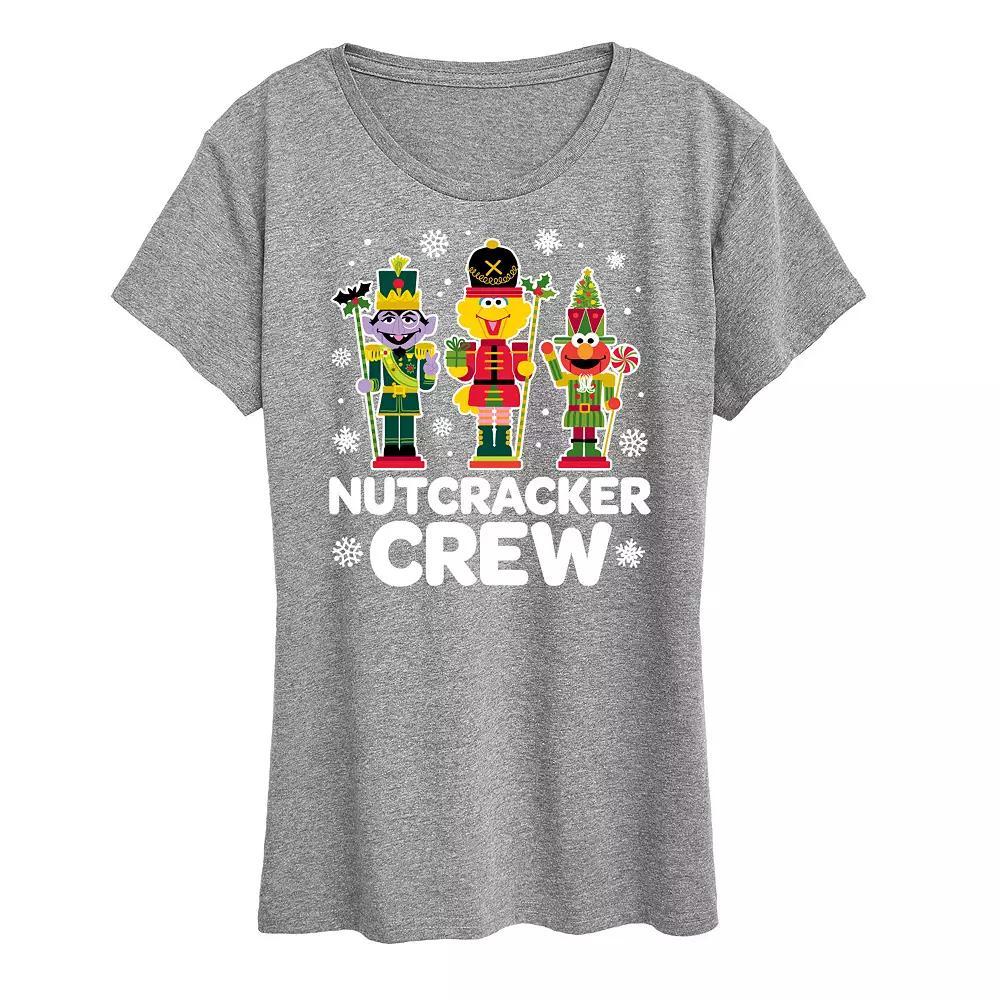 Women's Sesame Street Nutcracker Crew Graphic Tee, Girl's,  Product Image