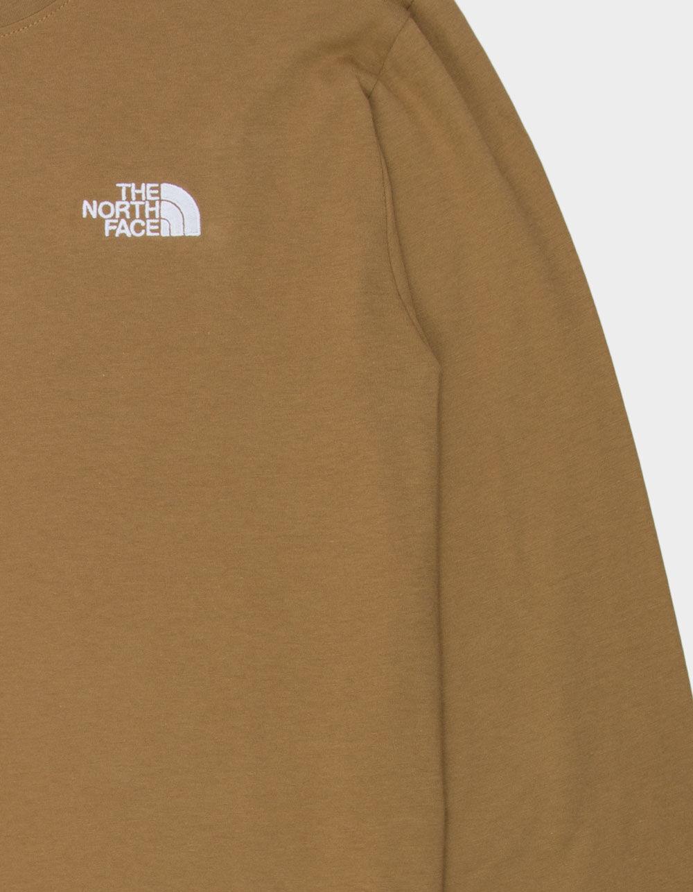 THE NORTH FACE Evolution Mens Long Sleeve Tee - BROWN Product Image