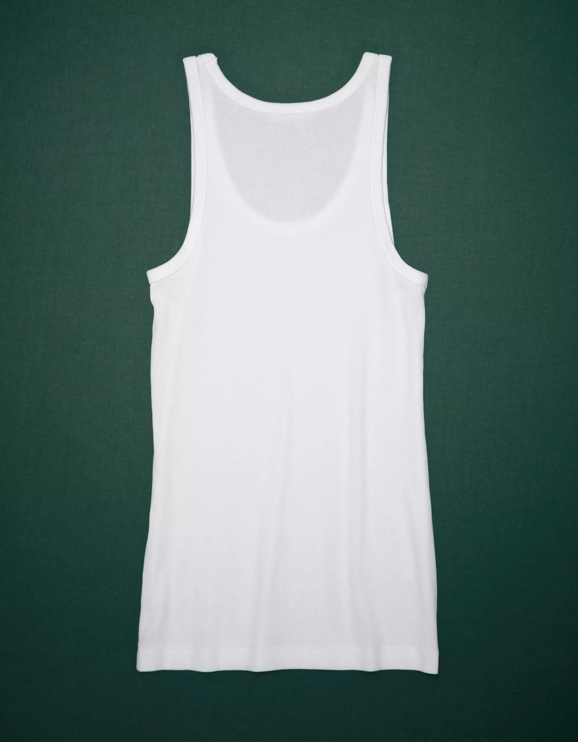 AE77 Premium Cotton Rib Tank Product Image