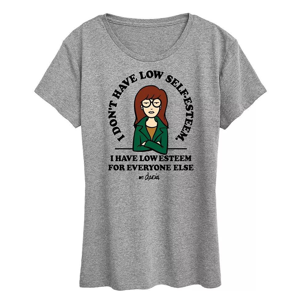 Women's Daria Low Self Esteem Graphic Tee, Girl's,  Product Image