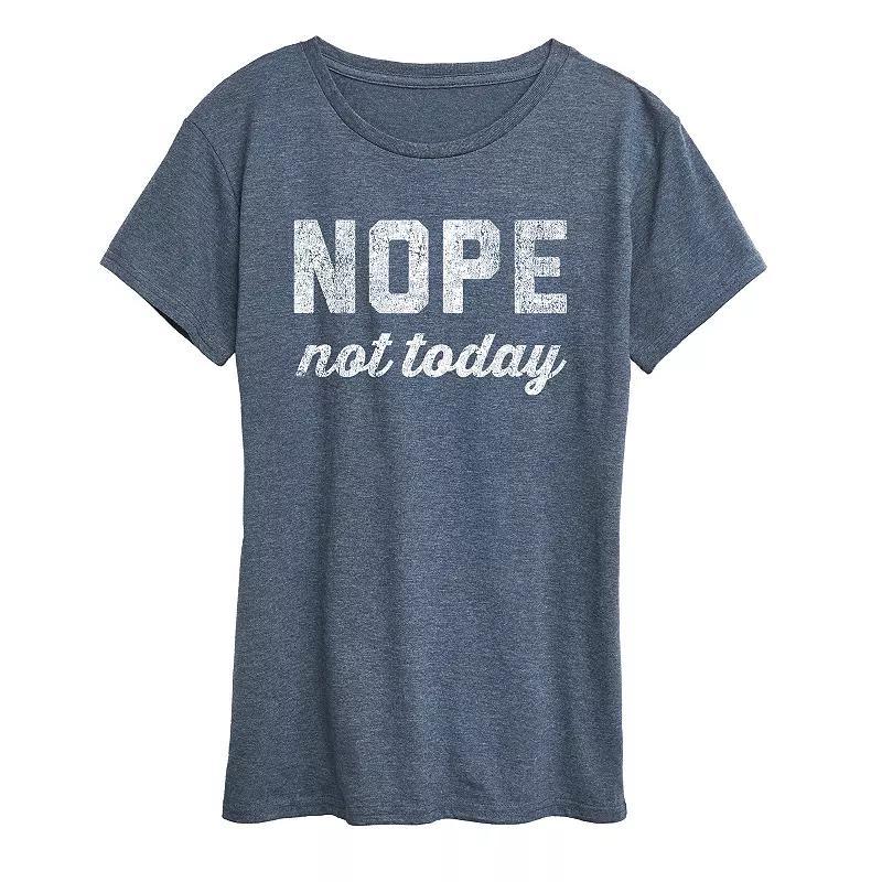 Women's Nope Not Today Graphic Tee, Girl's,  Product Image