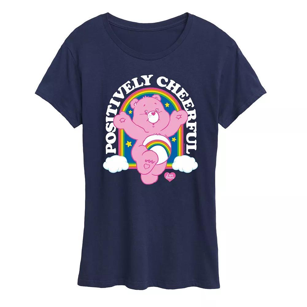 Women's Care Bears Positively Cheerful Graphic Tee, Girl's,  Product Image