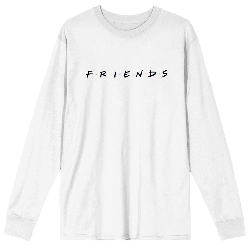 Men's Friends Logo Tee, Size: Medium, White Product Image