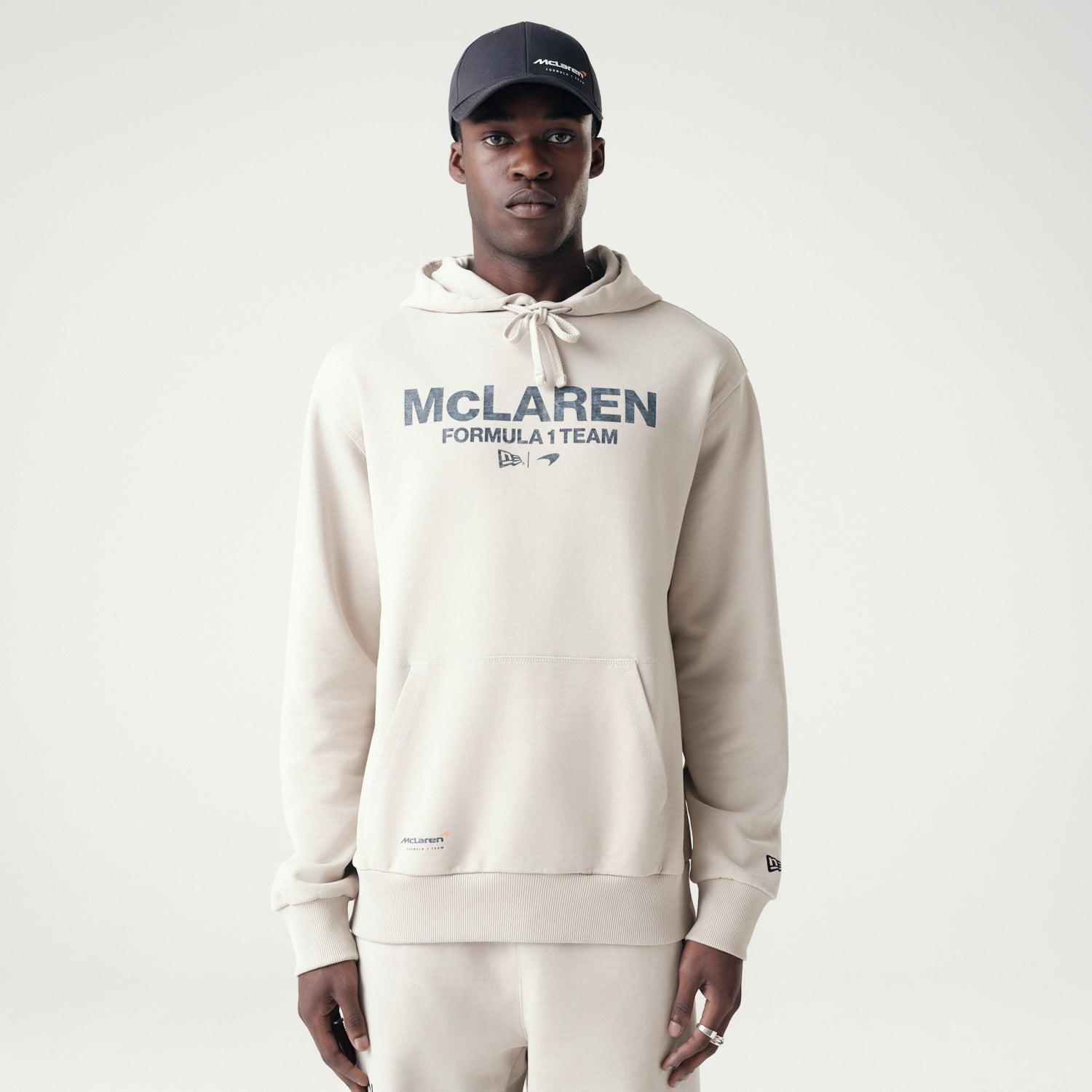 McLaren Formula 1 Team Washed Stone Hoodie Male Product Image