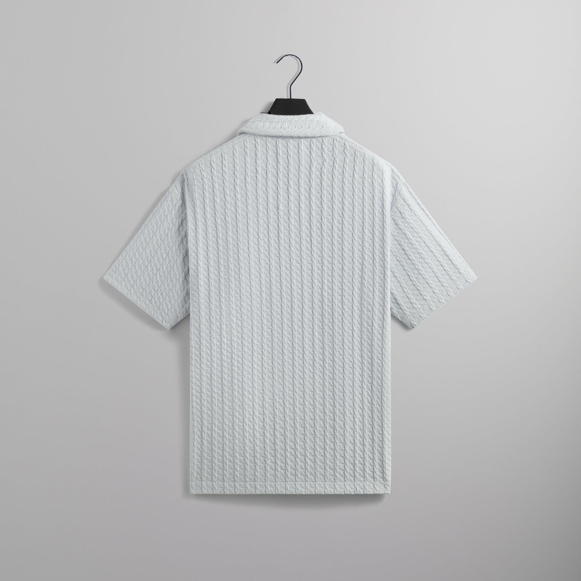 Kith Textured Cotton Leon Polo - Polar Male Product Image