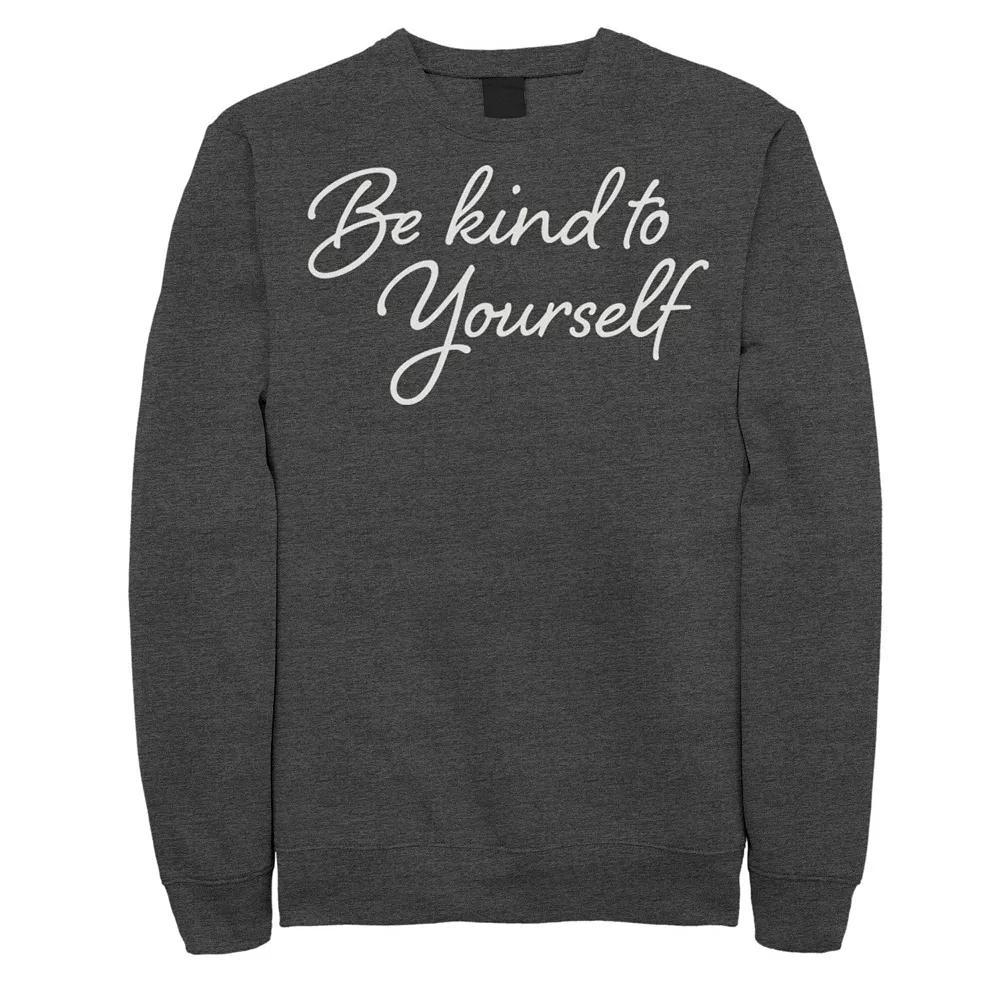 Men's Fifth Sun Kind To Yourself Script Sweatshirt,  Product Image
