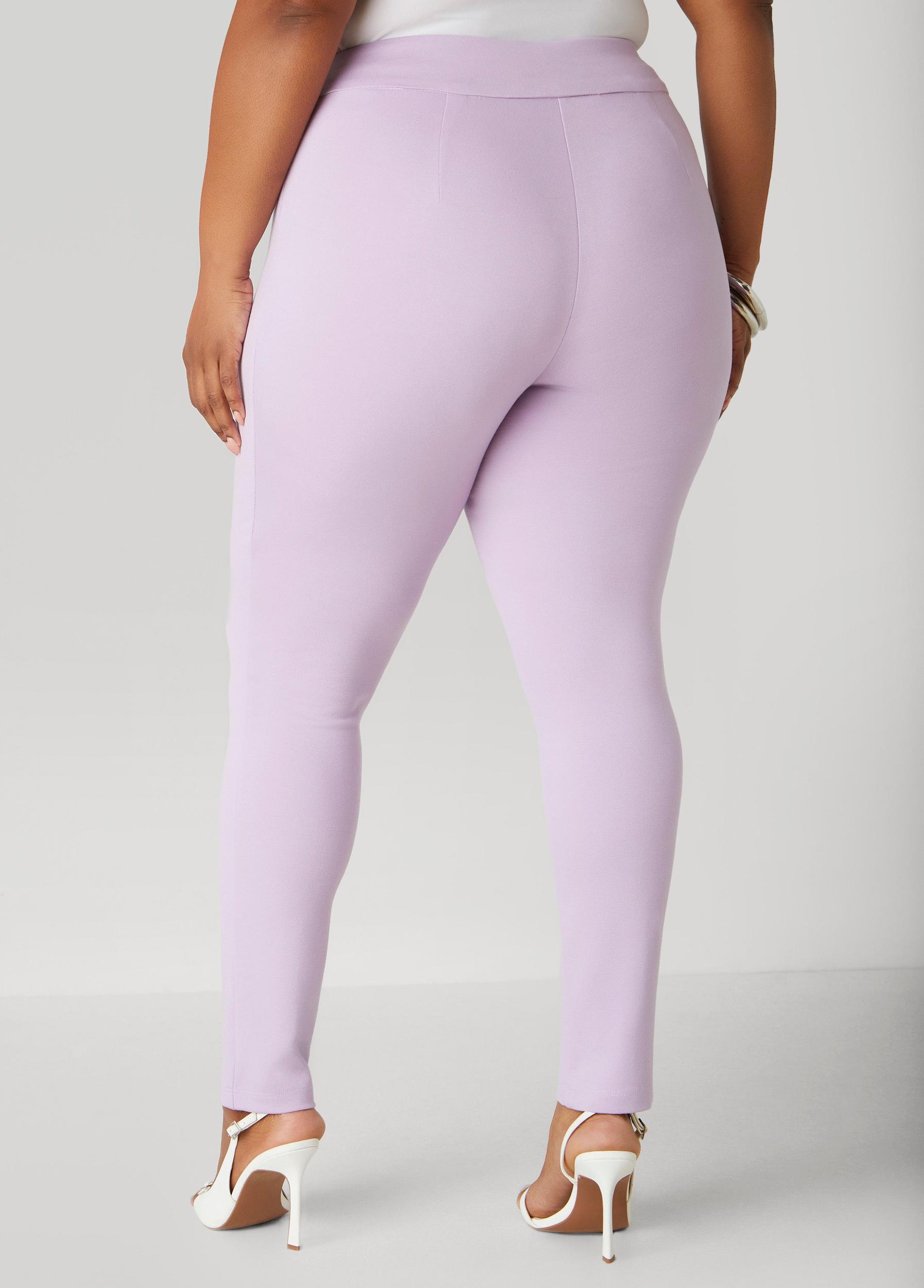 High Rise Pull On Ponte Leggings Product Image