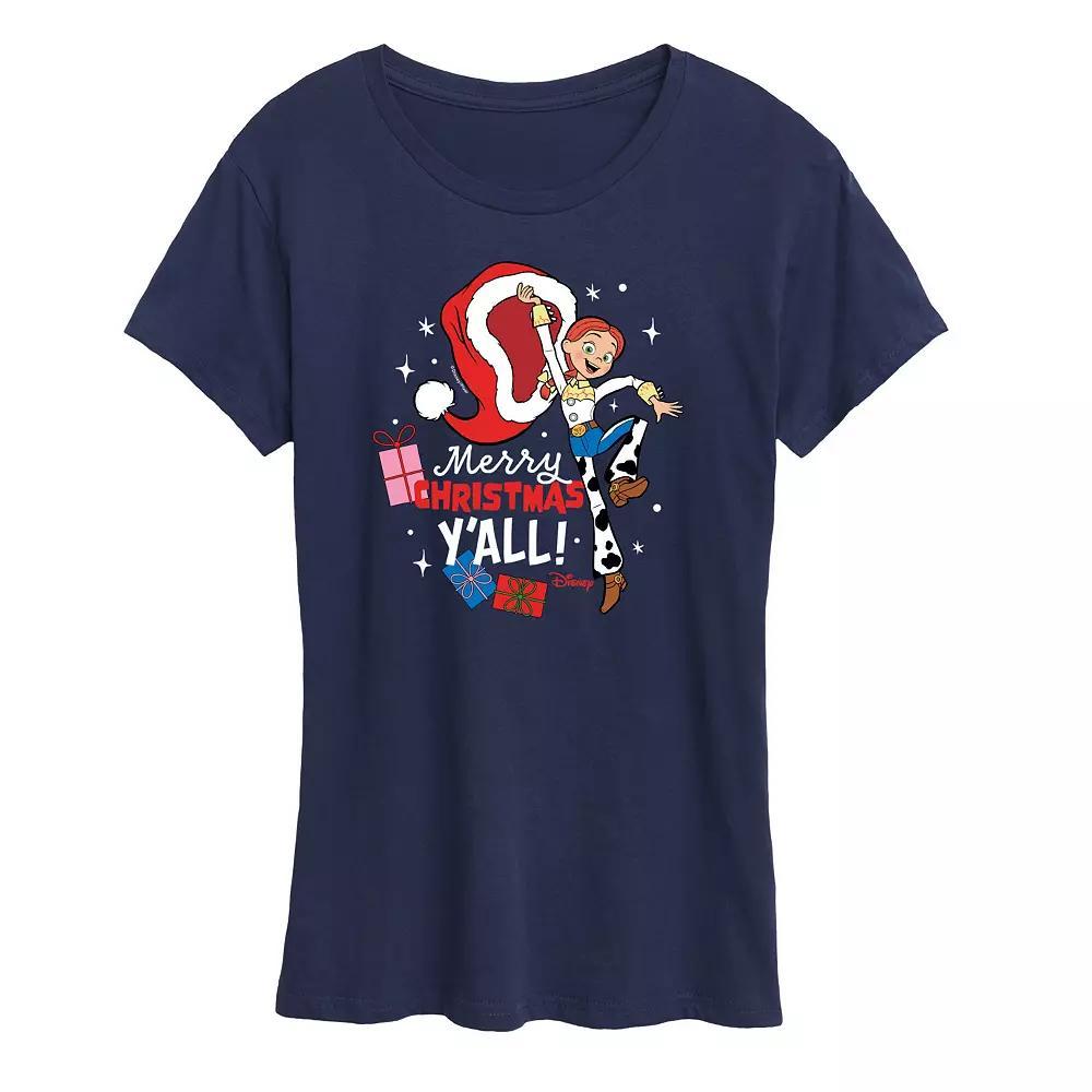 Disney / Pixar's Toy Story Women's Christmas Jessie Graphic Tee, Girl's,  Product Image