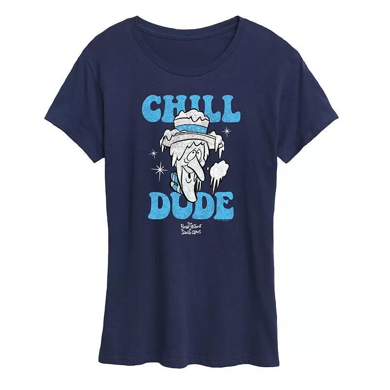 Women's The Year Without Santa Claus Snow Miser Chill Dude Graphic Tee, Girl's,  Product Image