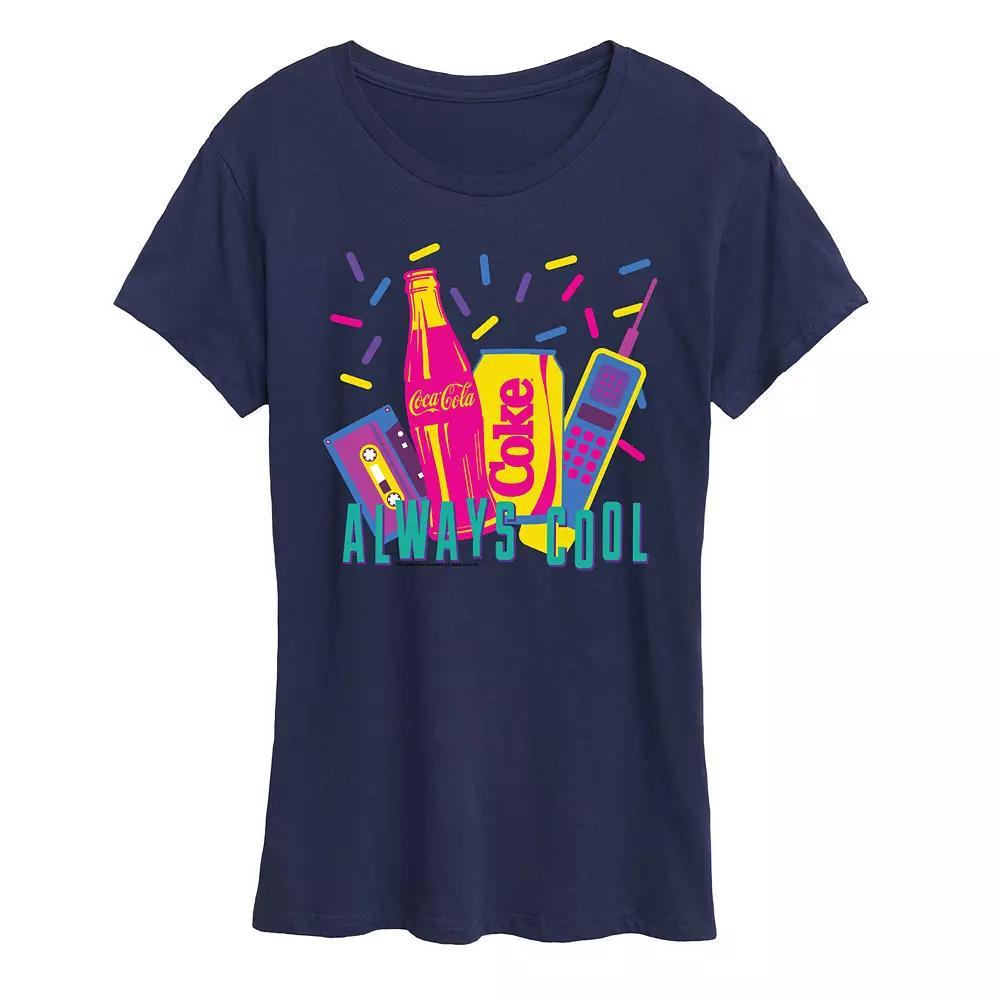 Women's Coca-Cola Coke Always Cool Graphic Tee, Girl's,  Product Image