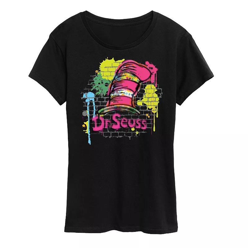 Womens Dr. Seuss The Cat Hat Graphic Tee Product Image