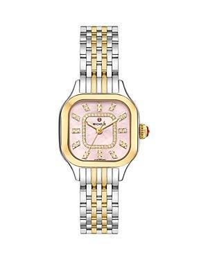 Womens Meggie Two-Tone Stainless Steel, Mother-Of-Pearl & 0.19 TCW Diamond Bracelet Watch/29MM Product Image