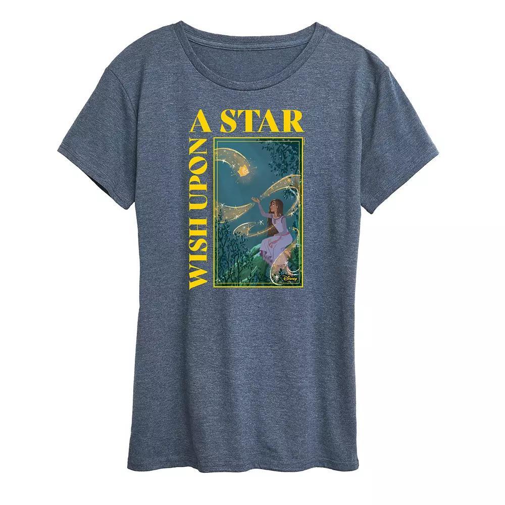 Disney's Wish Asha Women's Upon A Star Graphic Tee, Girl's,  Product Image