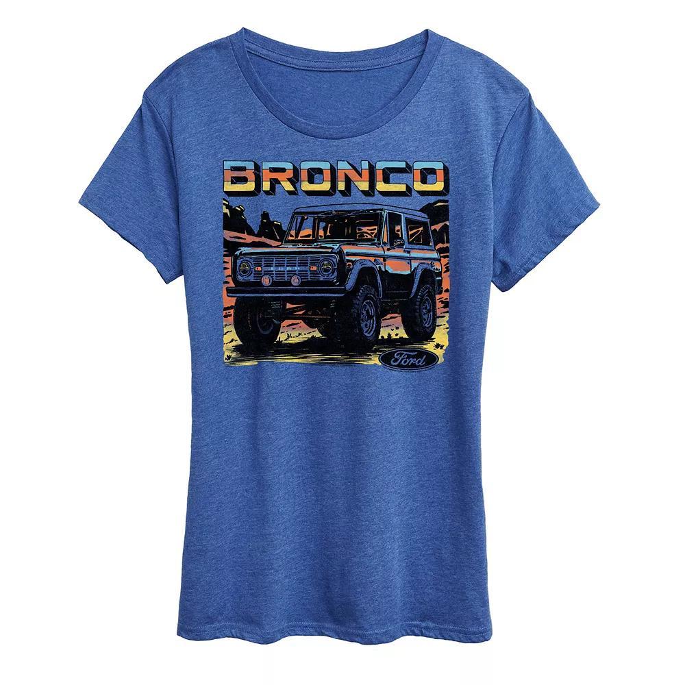 Women's Ford Bronco Illustration Graphic Tee,  Product Image