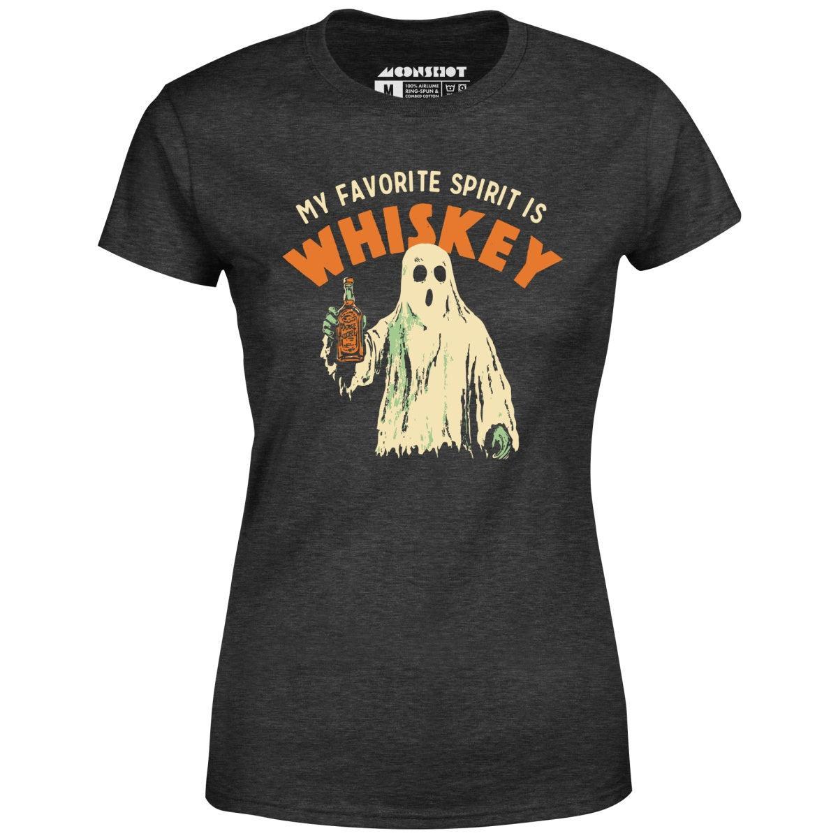 My Favorite Spirit is Whiskey - Women's T-Shirt Female Product Image
