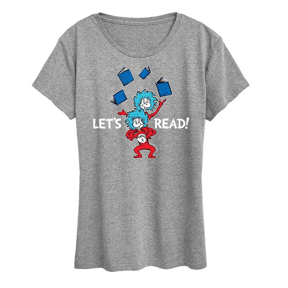 Women's Dr. Seuss Let's Read Graphic Tee,  Product Image