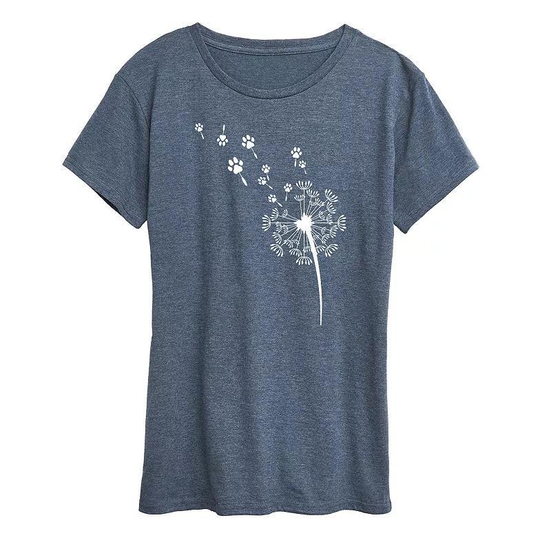 Women's Dandelion Seeds Graphic Tee,  Product Image