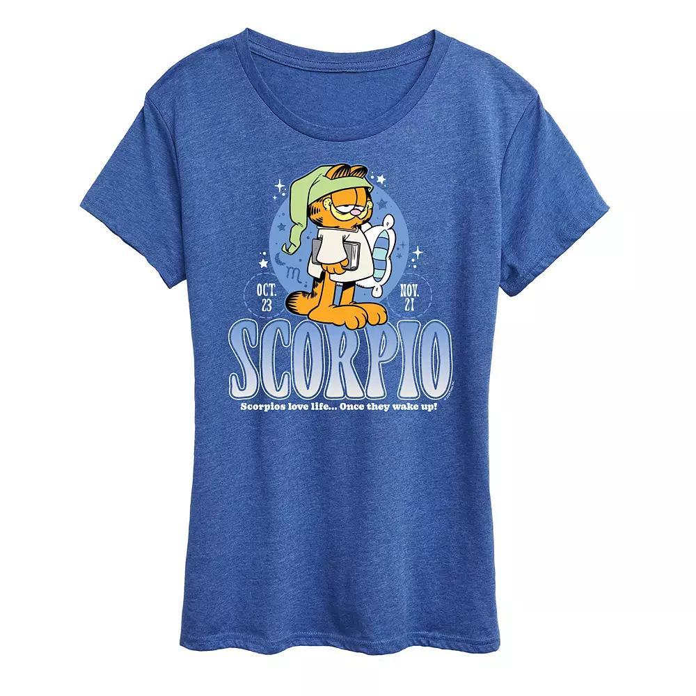 Plus Garfield Scorpio Graphic Tee, Women's,  Product Image