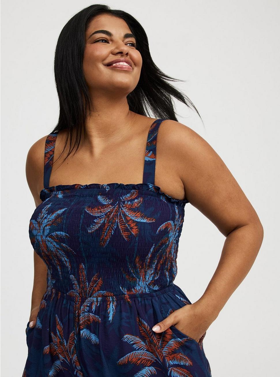 Smocked Tube Jumpsuit Product Image