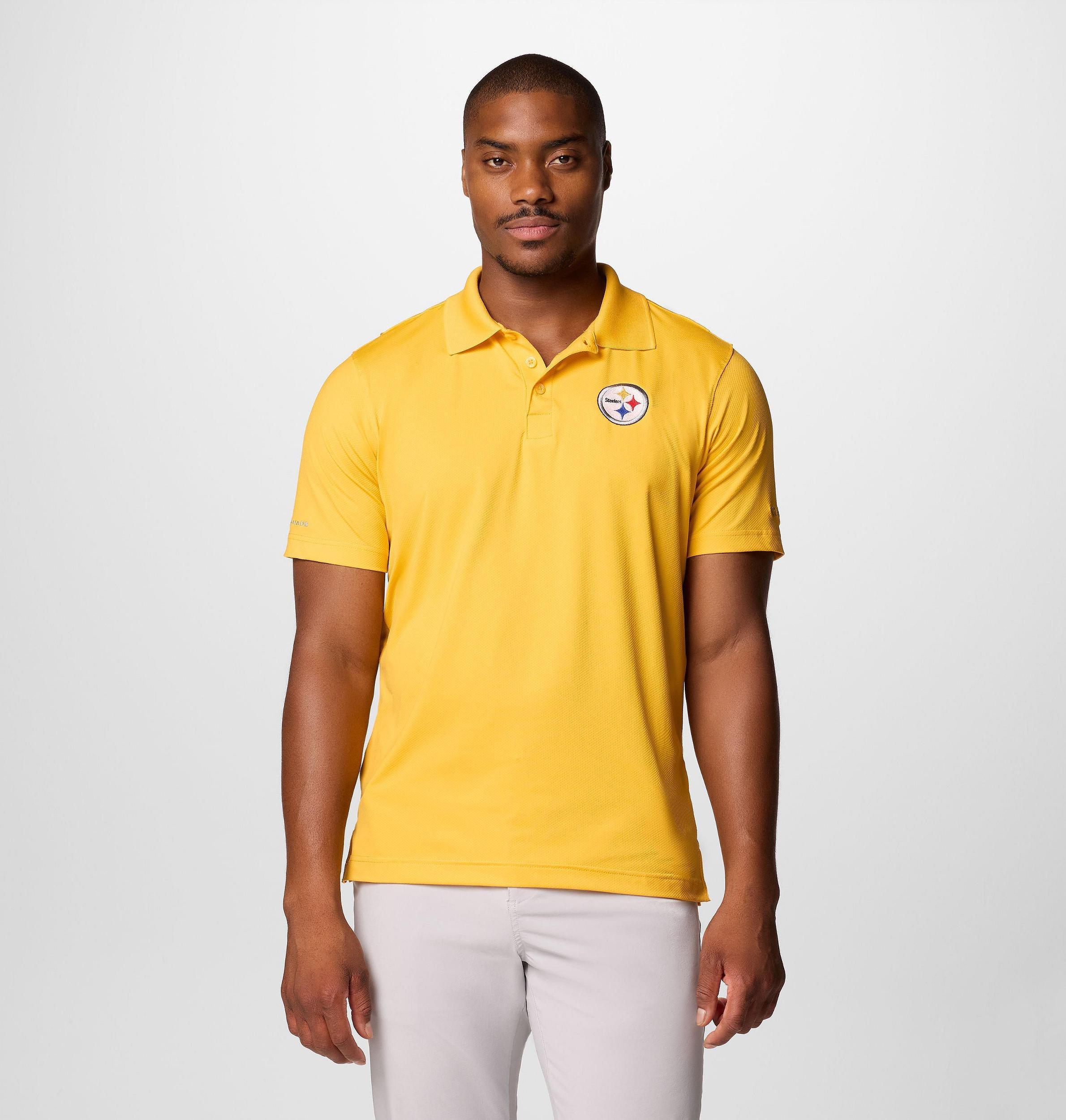 Columbia Mens PFG Low Drag Offshore Polo - Pittsburgh Steelers- Product Image