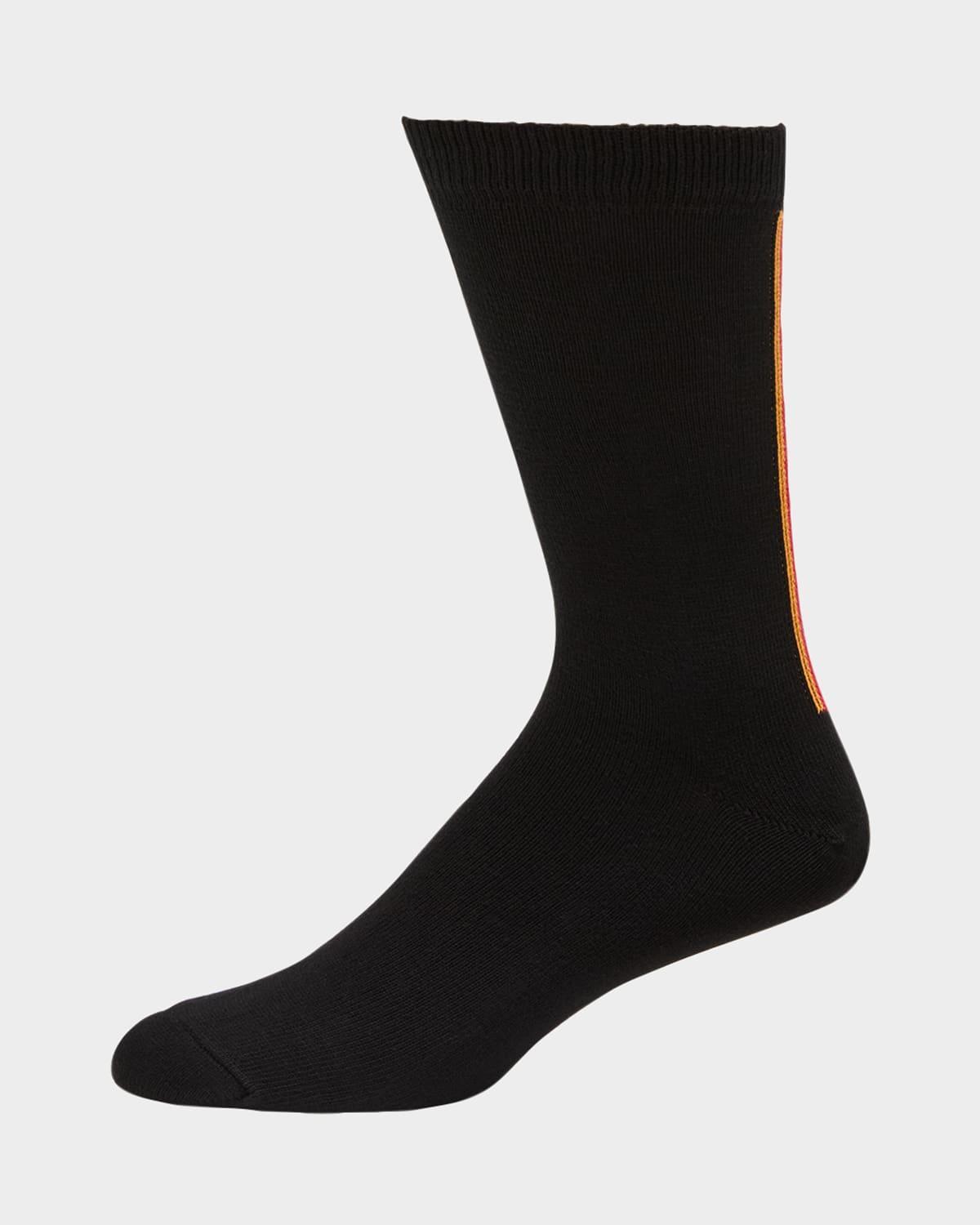 Mens Artist Stripe Crew Socks Product Image