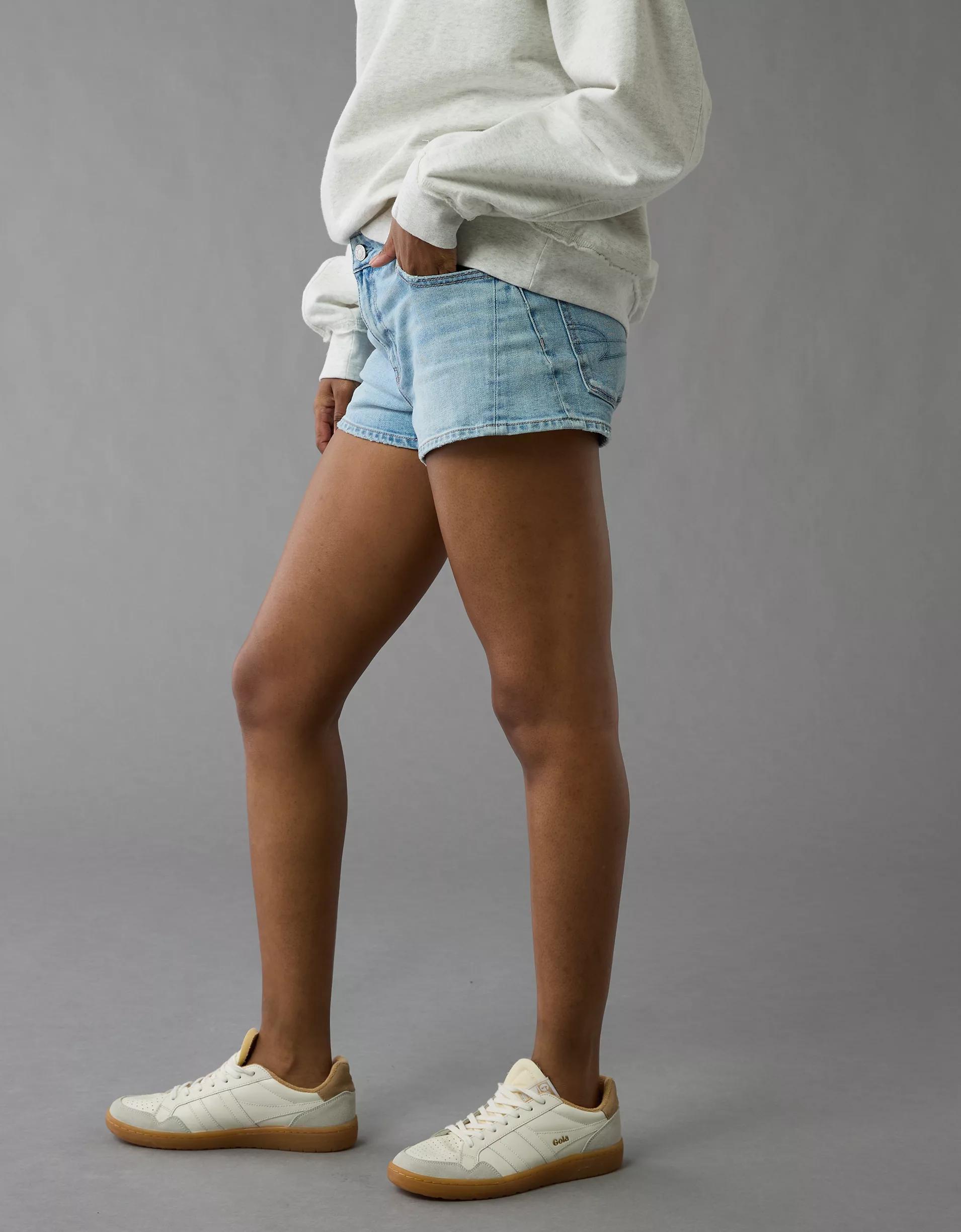AE Stretch Denim Perfect Shortie Product Image