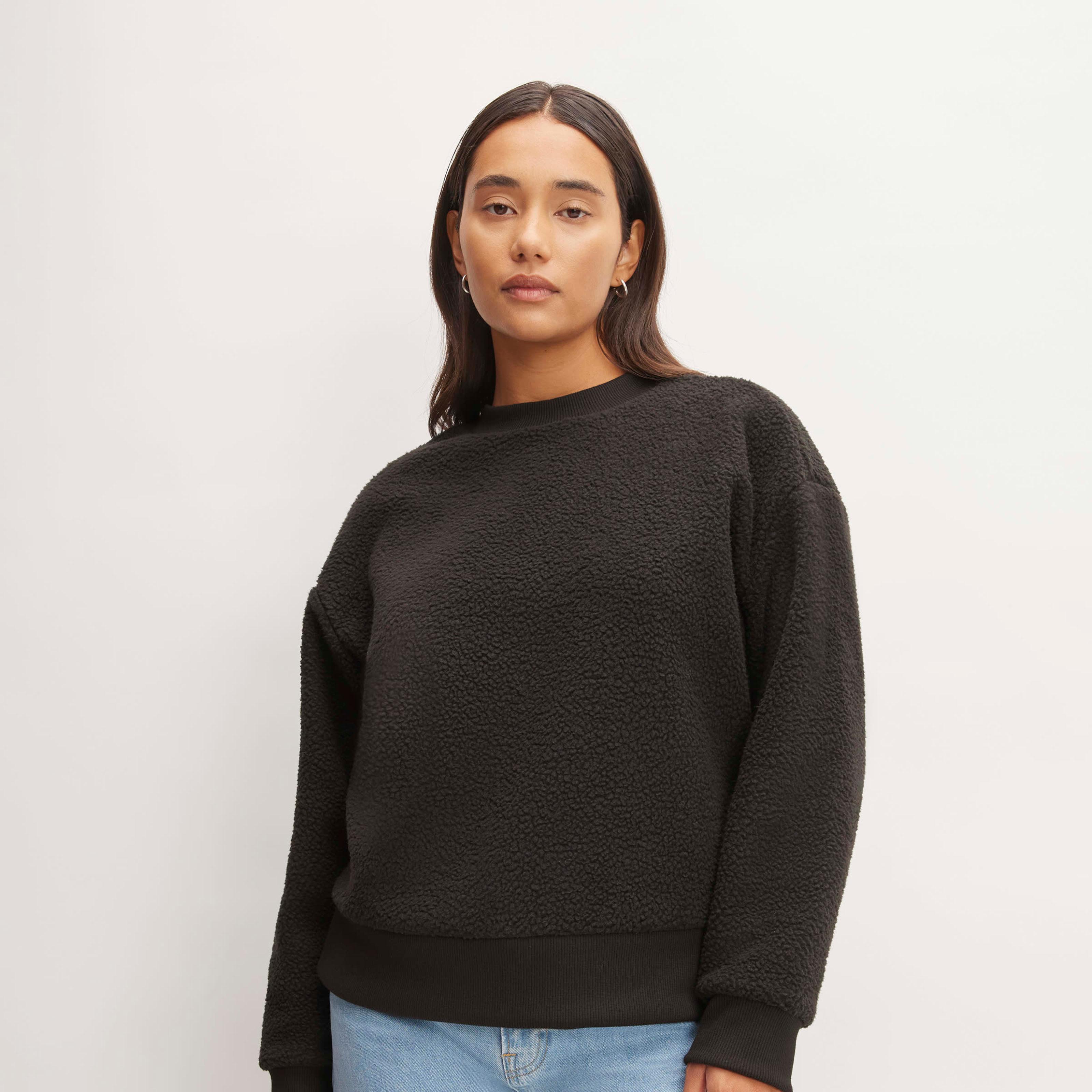 The ReNew Fleece Oversized Crew Product Image