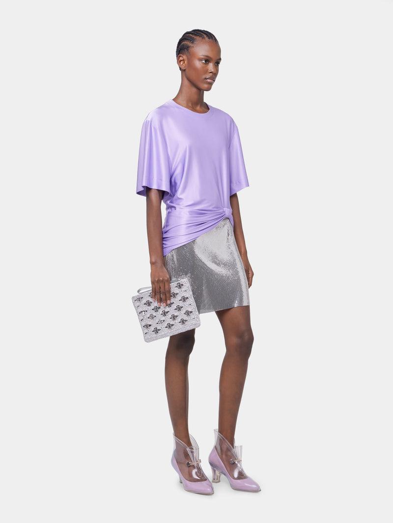 LAVENDER TEE-SHIRT IN JERSEY Product Image