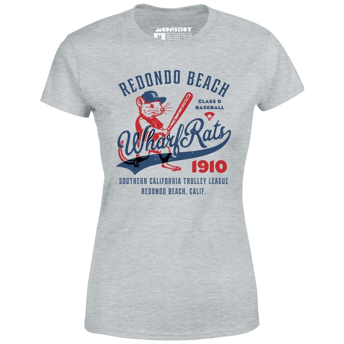 Redondo Beach Wharf Rats - California - Vintage Defunct Baseball Teams - Women's T-Shirt Female Product Image