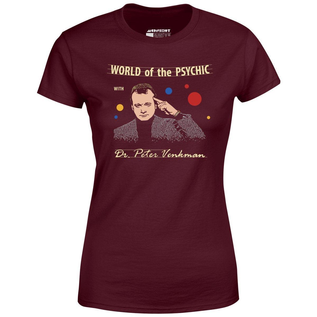 World of the Psychic with Dr. Peter Venkman - Women's T-Shirt Female Product Image