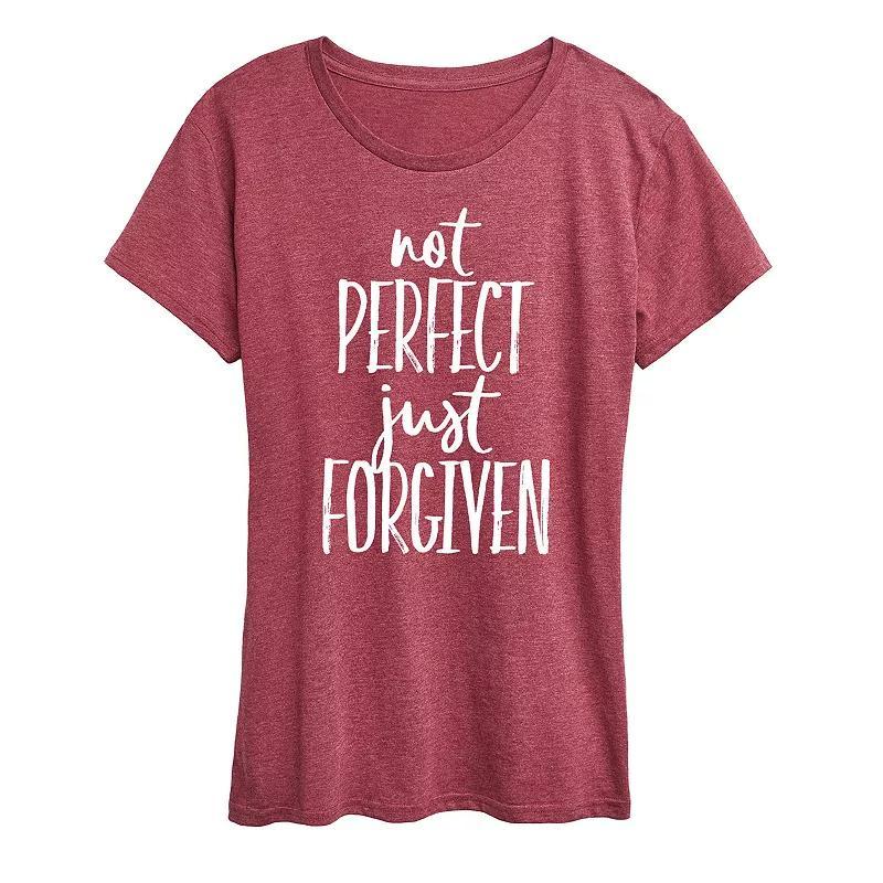 Women's Not Perfect Just Forgiven Graphic Tee,  Product Image
