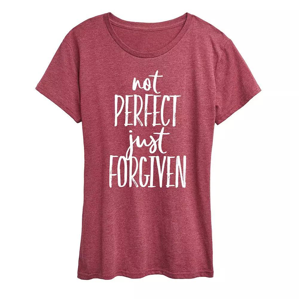 Women's Not Perfect Just Forgiven Graphic Tee,  Product Image