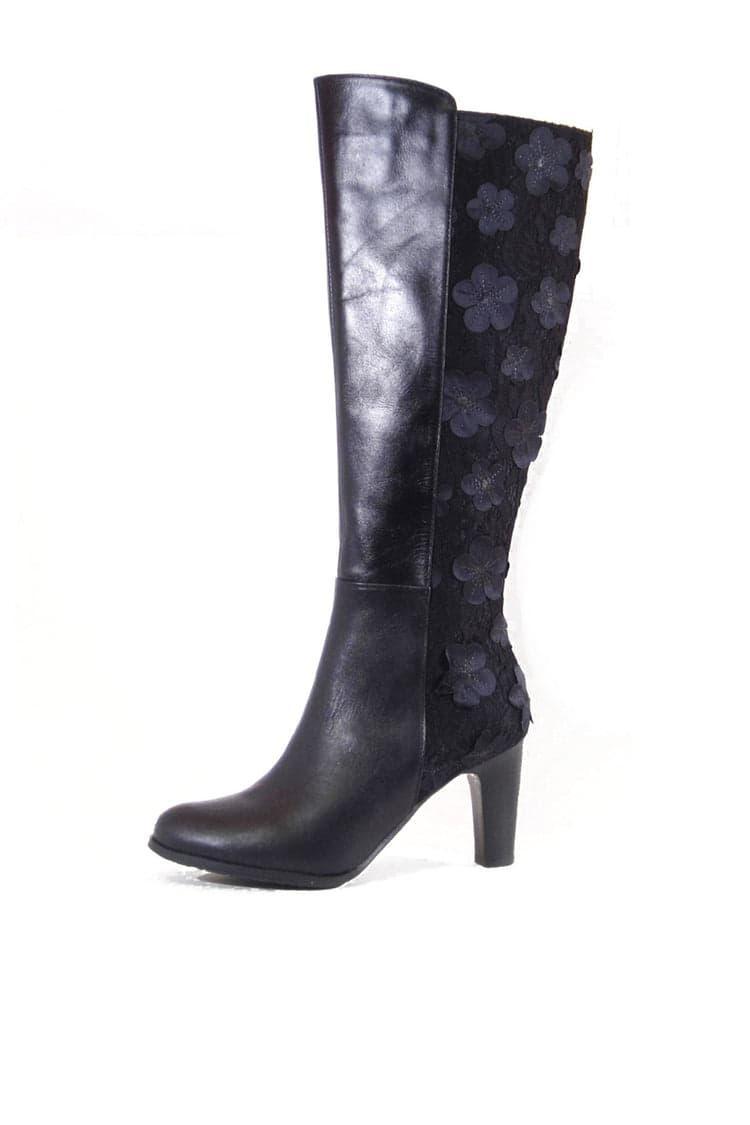 Geller Floral Lace Boots Product Image