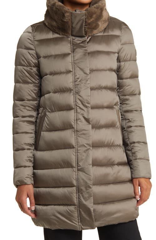 Womens Dalea Faux-Fur Collar Puffer Coat Product Image