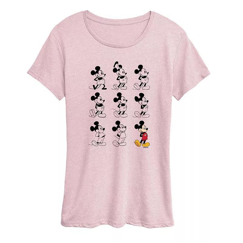 Disney's Mickey Mouse Women's Evolution Graphic Tee,  Product Image