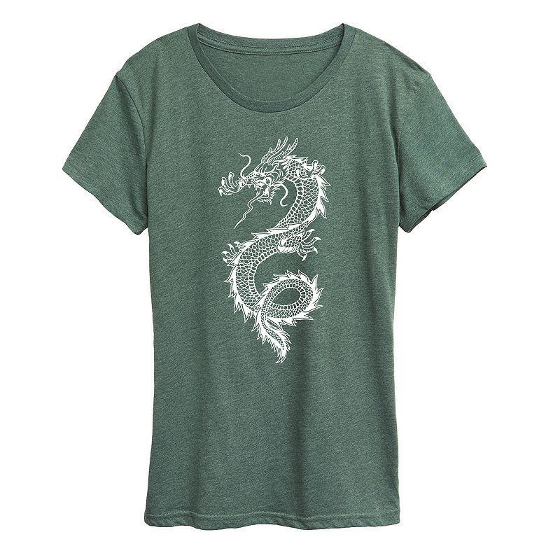 Women's Chinese Dragon Graphic Tee,  Product Image