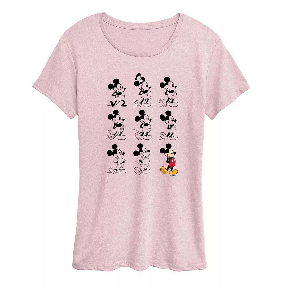 Disney's Mickey Mouse Women's Evolution Graphic Tee,  Product Image
