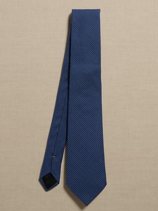 Lappo Wool-Silk Pin Dot Tie Product Image