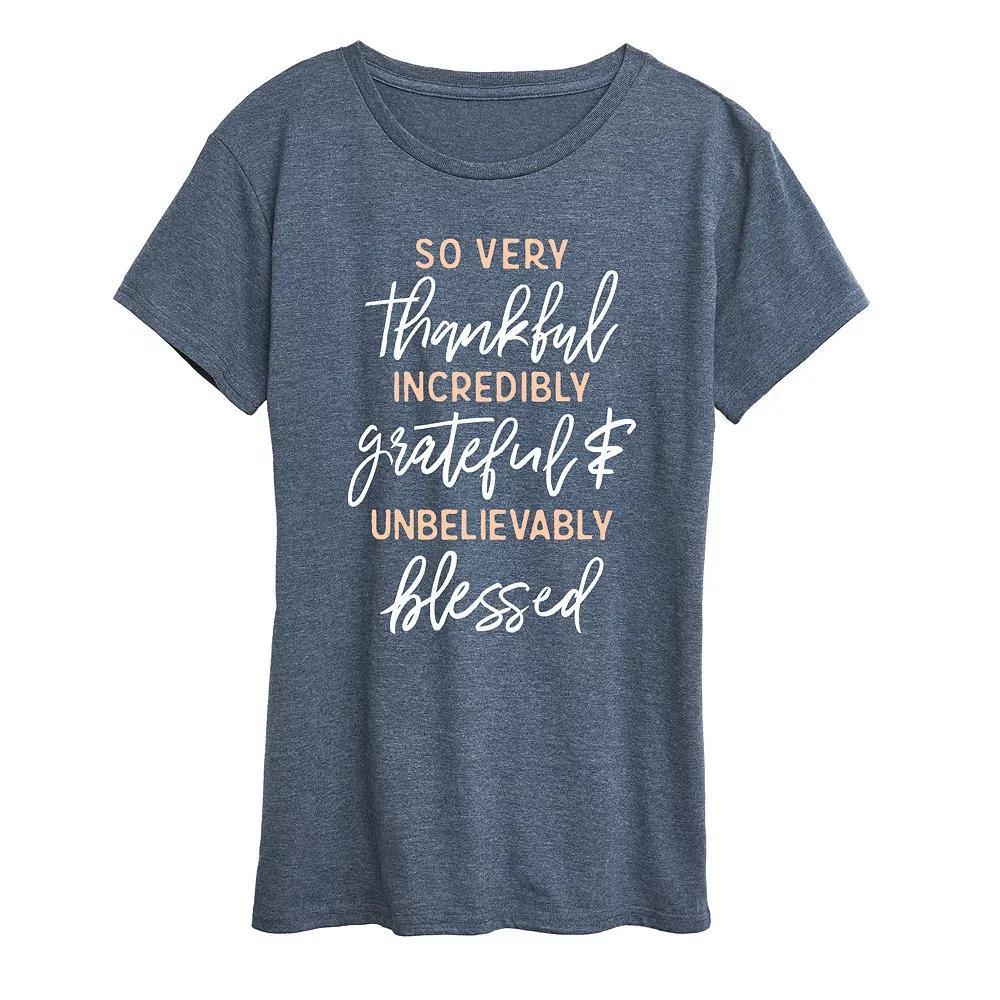 Women's So Very Thankful Graphic Tee,  Product Image