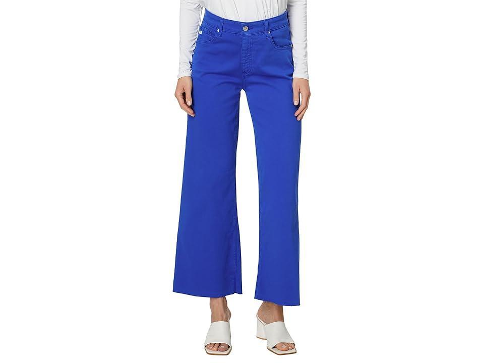 Saige High Rise Wide-Leg Crop Jeans Product Image