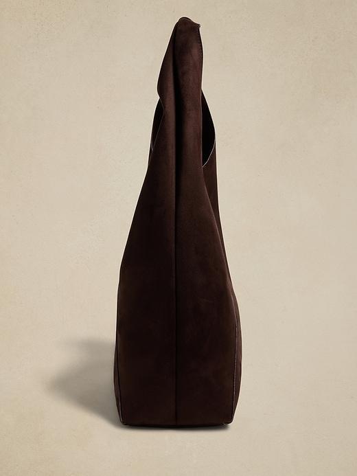 Vegan Leather Slouchy Tote Product Image