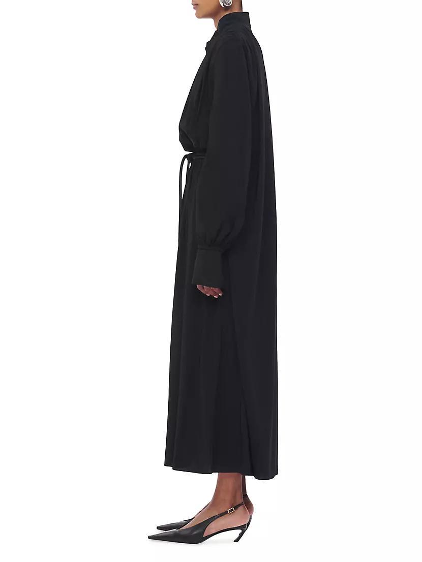 Drawstring Maxi Shirtdress Product Image