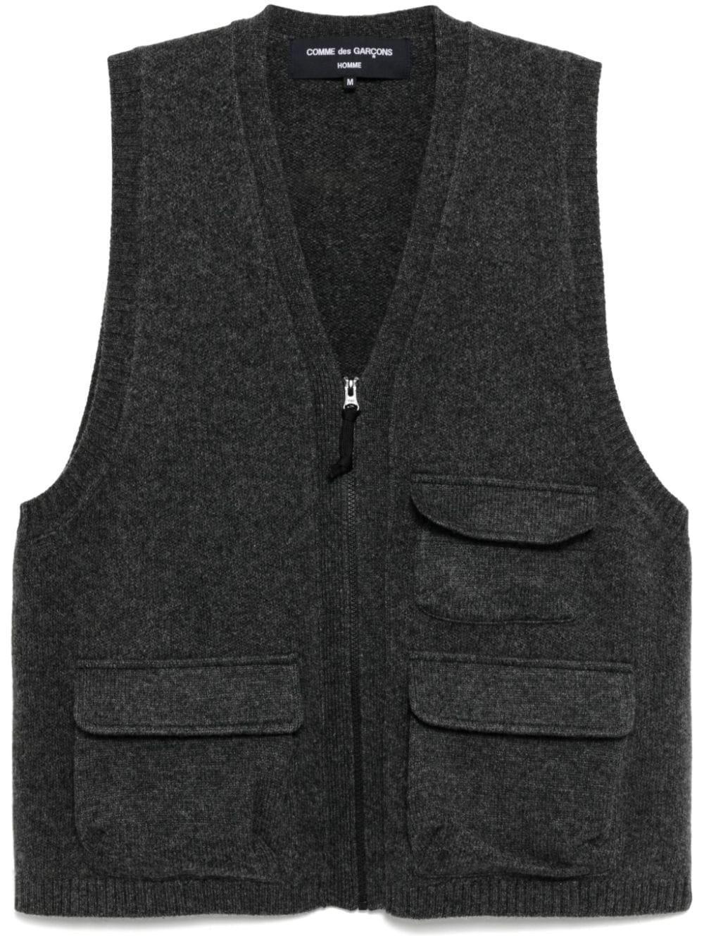 zip-up cardigan Product Image